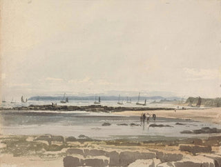 Samuel Prout - Beach Scene.webp