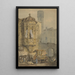 Köln - Samuel Prout — gerahmtes Bild an der Wand