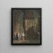 Figuren des Inneren des Doms - Samuel Prout — gerahmtes Bild an der Wand