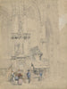 Fontaine S. Maclou gegen die S. Maclou in Rouen - Samuel Prout — Ansicht des Kunstwerks
