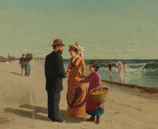 Samuel S Carr - Selling Oranges By The Seashore.webp