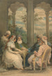 Der Prinz Rasselas und seine Schwester, die in ihrem Sommerpalast am Nil conversieren - Samuel Shelley — Ansicht des Kunstwerks