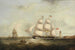 La Gazelle, die in den Mersey eintritt - Samuel Walters — Ansicht des Kunstwerks
