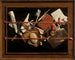 Stillleben mit täuschenden Augen - Samuel van Hoogstraten — Ansicht des Kunstwerks