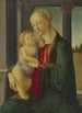 Die Jungfrau mit Kind - Sandro Botticelli — Ansicht des Kunstwerks