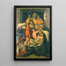 Die Klage über den toten Christus - Sandro Botticelli — gerahmtes Bild an der Wand