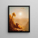 Oktober in den Catskills - Sanford Robinson Gifford — gerahmtes Bild an der Wand