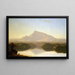 Naturwildnis Gemälde - Sanford Robinson Gifford — gerahmtes Bild an der Wand