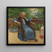 Ohne Titel - Leopold von Kalckreuth — gerahmtes Bild an der Wand