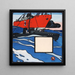 Ohne Titel - Henry Lyman Saen — gerahmtes Bild an der Wand