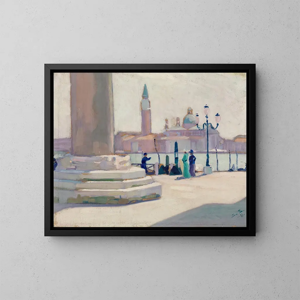 Venedig - Santeri Salokivi — gerahmtes Bild an der Wand