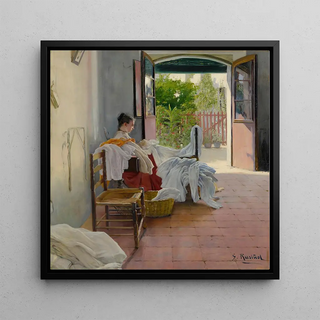Die Schneiderin Sitges - Santiago Rusiol