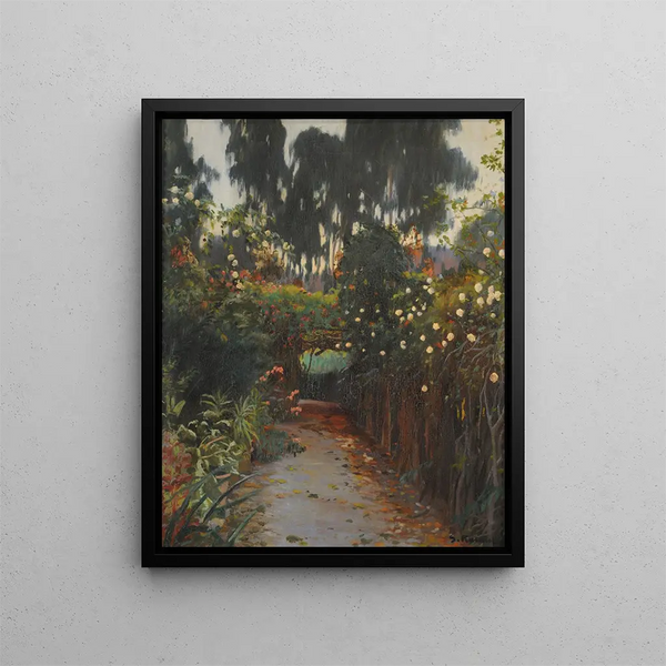 Santiago Rusiol - Camino de rosas.webp