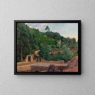 Santiago Rusiol - Green Amphitheater a view of Sa Coma gardens.webp