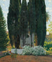 La Fontaine des Cyprès - Santiago Rusiñol — Ansicht des Kunstwerks