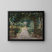 Pati de Jtiva - Santiago Rusiñol — gerahmtes Bild an der Wand