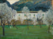 Weiße Farm in Bunyola, Mallorca - Santiago Rusiñol — Ansicht des Kunstwerks