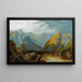E Weber Utah - Sarah E Sill — gerahmtes Bild an der Wand
