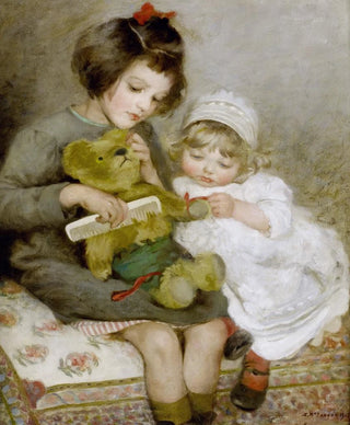 Sarah Mcgregor - Combing Teddy.webp