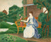 Frau in einem Garten - Sarah P Wells — Ansicht des Kunstwerks