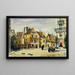 Die Straße von Chaillot und die Joséphine-Allee - Sarah Sophia Beale — gerahmtes Bild an der Wand