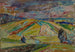 Landschaft mit einem Patchwork aus Feldern - Sasza Blonder — Ansicht des Kunstwerks