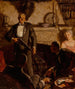 Unter den Scheinwerferlichtern - Saul Tepper — Ansicht des Kunstwerks