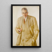 Portrait eines Gentlemans - Saveli Abramovich Sorin — gerahmtes Bild an der Wand