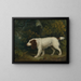 Ein Spaniel in einer Landschaft - Sawrey Gilpin — gerahmtes Bild an der Wand