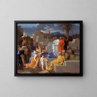 Sbastien Bourdon - Christ Receiving the Children.webp