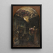 L'Annonciation - Scarsellino — gerahmtes Bild an der Wand