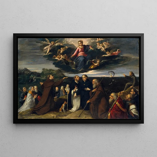 Scarsellino - The Virgin Adored by Saints.webp
