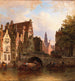 Szene in Amsterdam - Elias Pieter van Bommel — Ansicht des Kunstwerks
