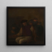 Szenen eines Gasthauses - Egbert Van Heemskerck — gerahmtes Bild an der Wand