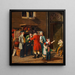 Szene von Gades - Gustav Theodor Wegener — gerahmtes Bild an der Wand