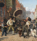 Szene einer Straßenszene während der Hitzetage - Wilhelm Marstrand — Ansicht des Kunstwerks
