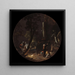 Szenen der nächtlichen Hexerei - Salvator Rosa — gerahmtes Bild an der Wand