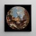 Szenen der Hexerei - Salvator Rosa — gerahmtes Bild an der Wand
