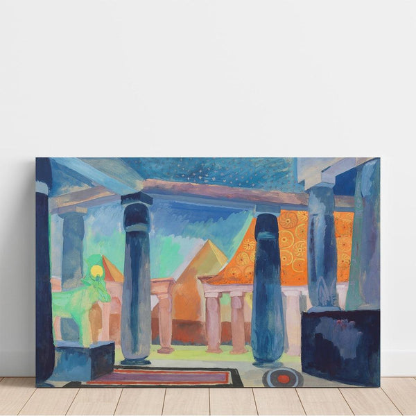 Scénographie pour l'objet Cléopâtre - Robert Delaunay | Reproduction Tableau Décoration murale affiche copie