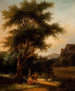 Bergers im Artemis-Tempel - Schule von Claude Lorrain — Ansicht des Kunstwerks