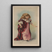 Kleine Prinzessin - Schumacher Ettlinger — gerahmtes Bild an der Wand