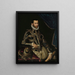 Portrait de Jacopo Boncompagni - Scipione Pulzone — gerahmtes Bild an der Wand