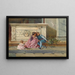 Allegorie des Friedens - Scipione Vannutelli — gerahmtes Bild an der Wand