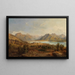 Blick auf den Tegernsee - Süddeutschland — gerahmtes Bild an der Wand