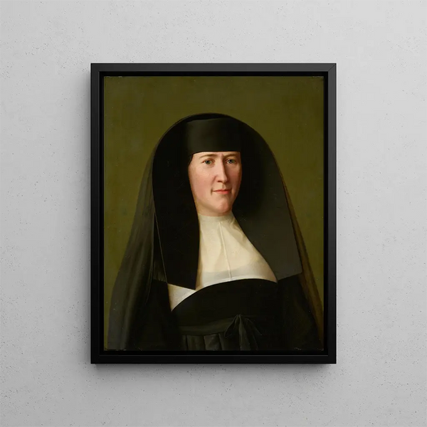Karoline Kaspar Mère Supérieure de Sainte Ursule - Sebastian Luz — gerahmtes Bild an der Wand