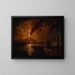 Die Bucht von Neapel - Sebastian Pether — gerahmtes Bild an der Wand