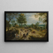 Escarmouche - Sebastian Vrancx — gerahmtes Bild an der Wand