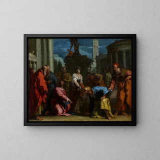 Sebastiano Ricci - Christ and the Woman Taken in Adultery.webp