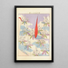 Yachigusa v 15 Pl27 - Seiko Ueno — gerahmtes Bild an der Wand