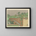 Pont Benkei - Sekino Junichiro — gerahmtes Bild an der Wand